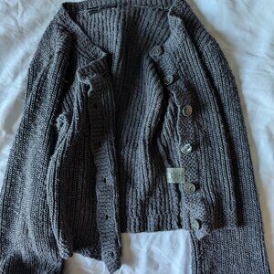 Knit cardigan top